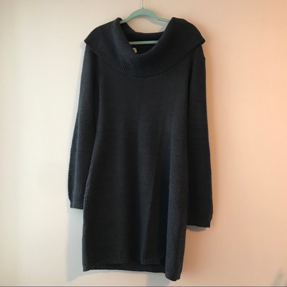 Forever 21+ Grey sweater dress
